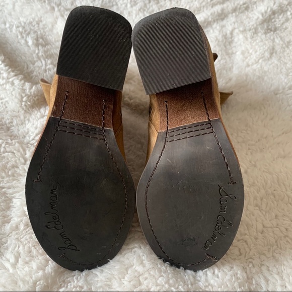 Sam Edelman Perry tan suede heeled boots - Picture 10 of 12
